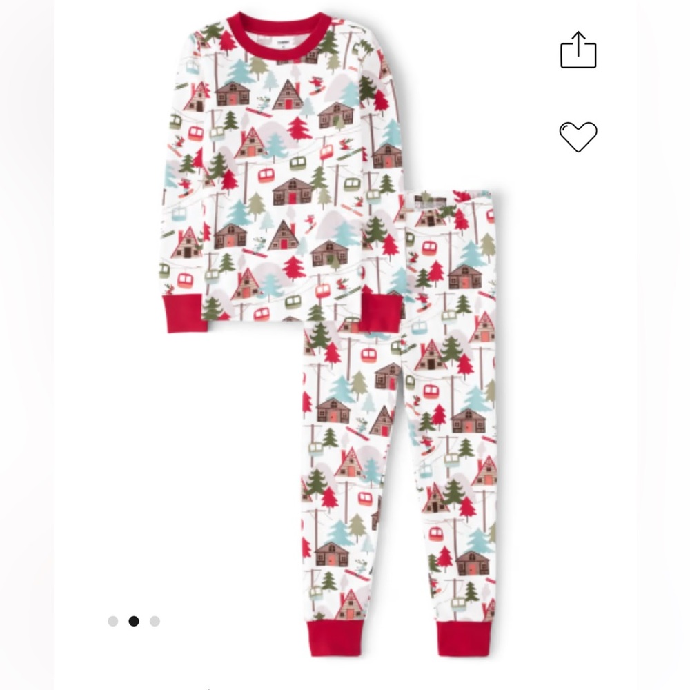 Gymboree. Ski Lodge Pajamas. Size 18-24 months. EUC